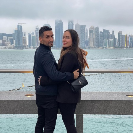 Ivana Rodriguez enjoyed time with her partner Carlos Gracia at Doha, Qatar. 